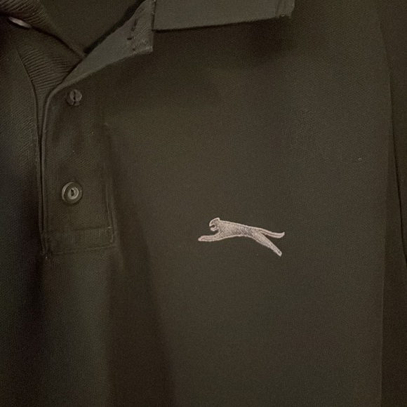 Slazenger Black Polo Shirt Size XXL - Picture 7 of 13